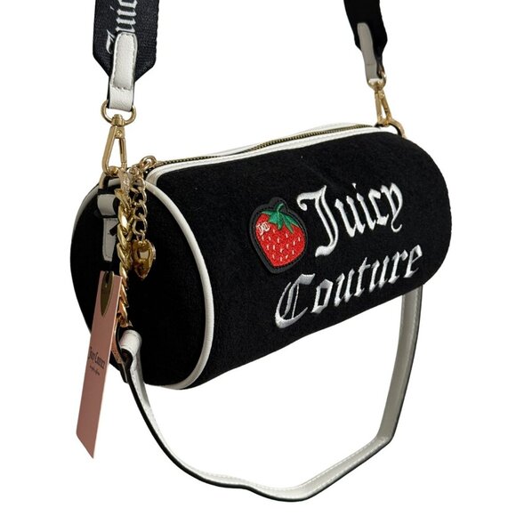 Juicy Couture Strawberry Cylinder Crossbody Bag w/ Strawberry Coin Purse - NWT - Picture 3 of 13